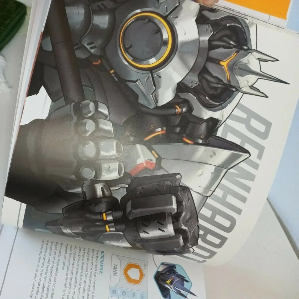 OVERWATCH Visual Sourcebook  with slipcover - no game here